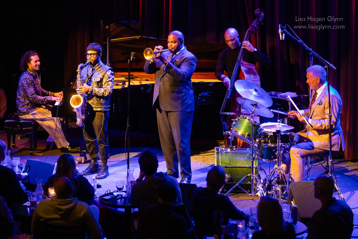 Emmet Cohen Quintet — jazz photo by Paul Rauch | All About Jazz