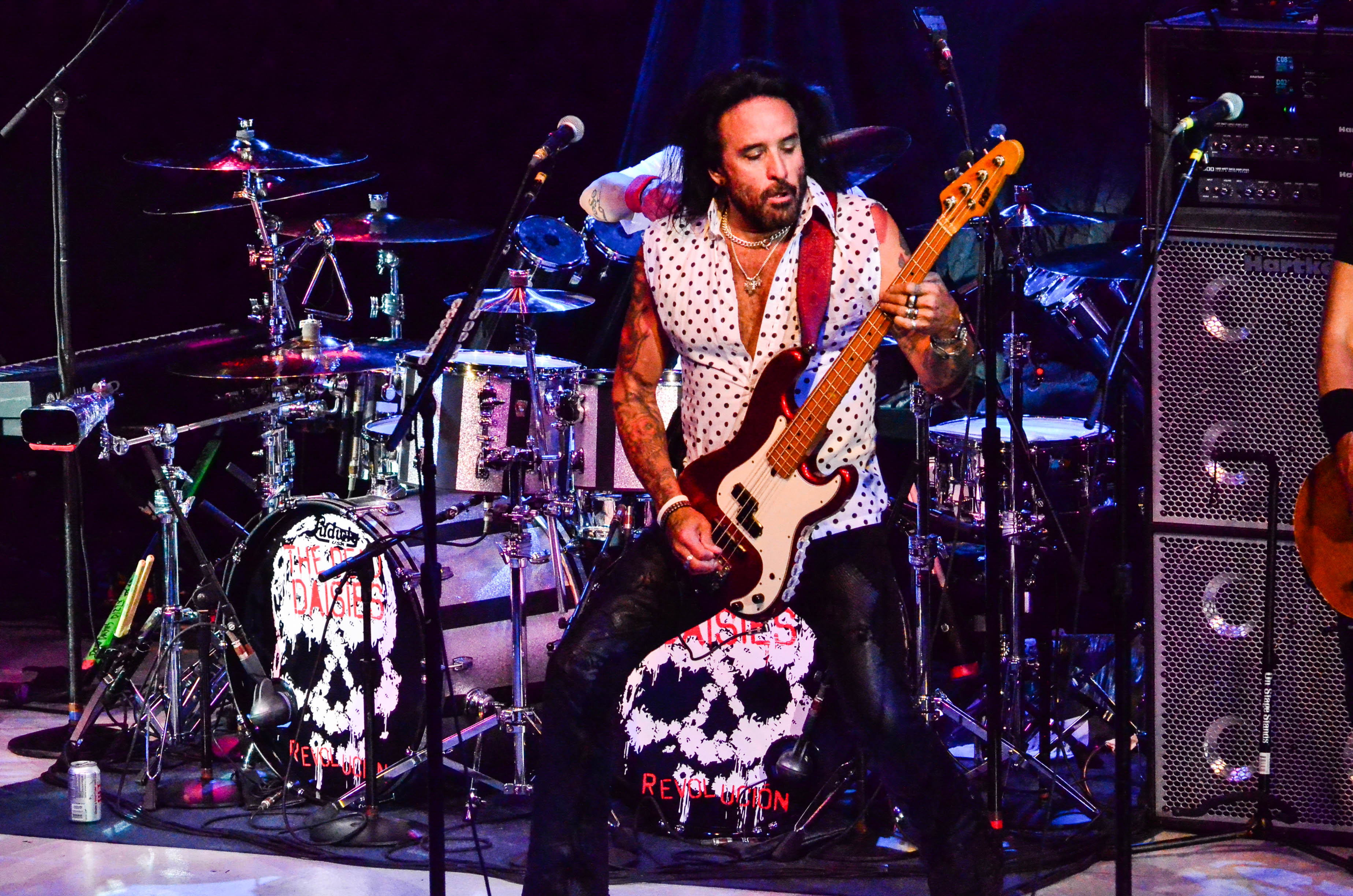 The Dead Daisies, NYCB Theater at Westbury on 7-27-2015.