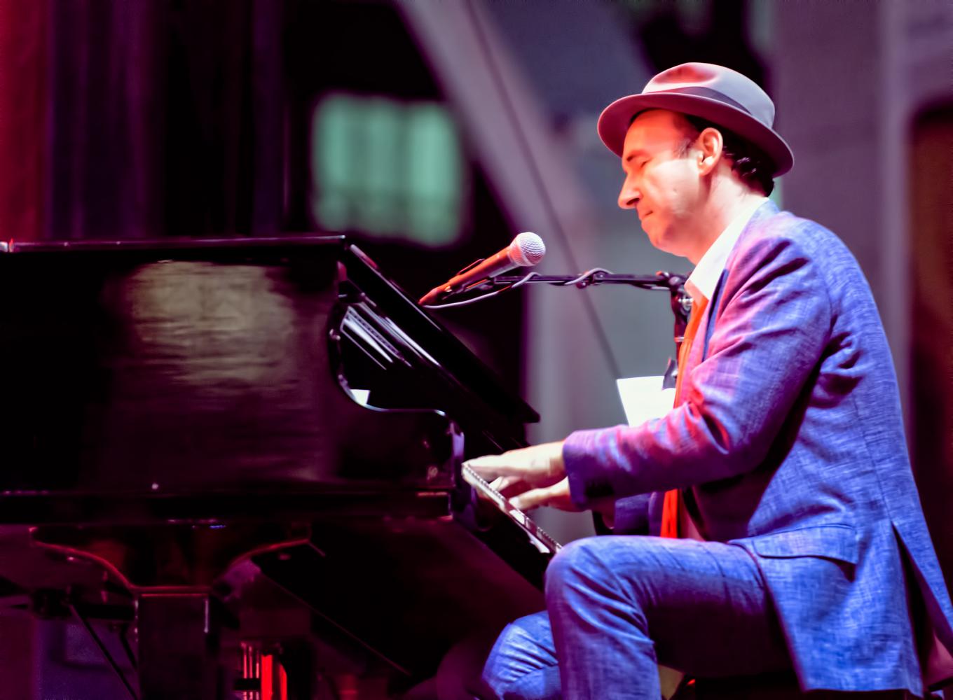 Evan Palozzo with the Hot Sardines at The Montreal International Jazz Festival 2016