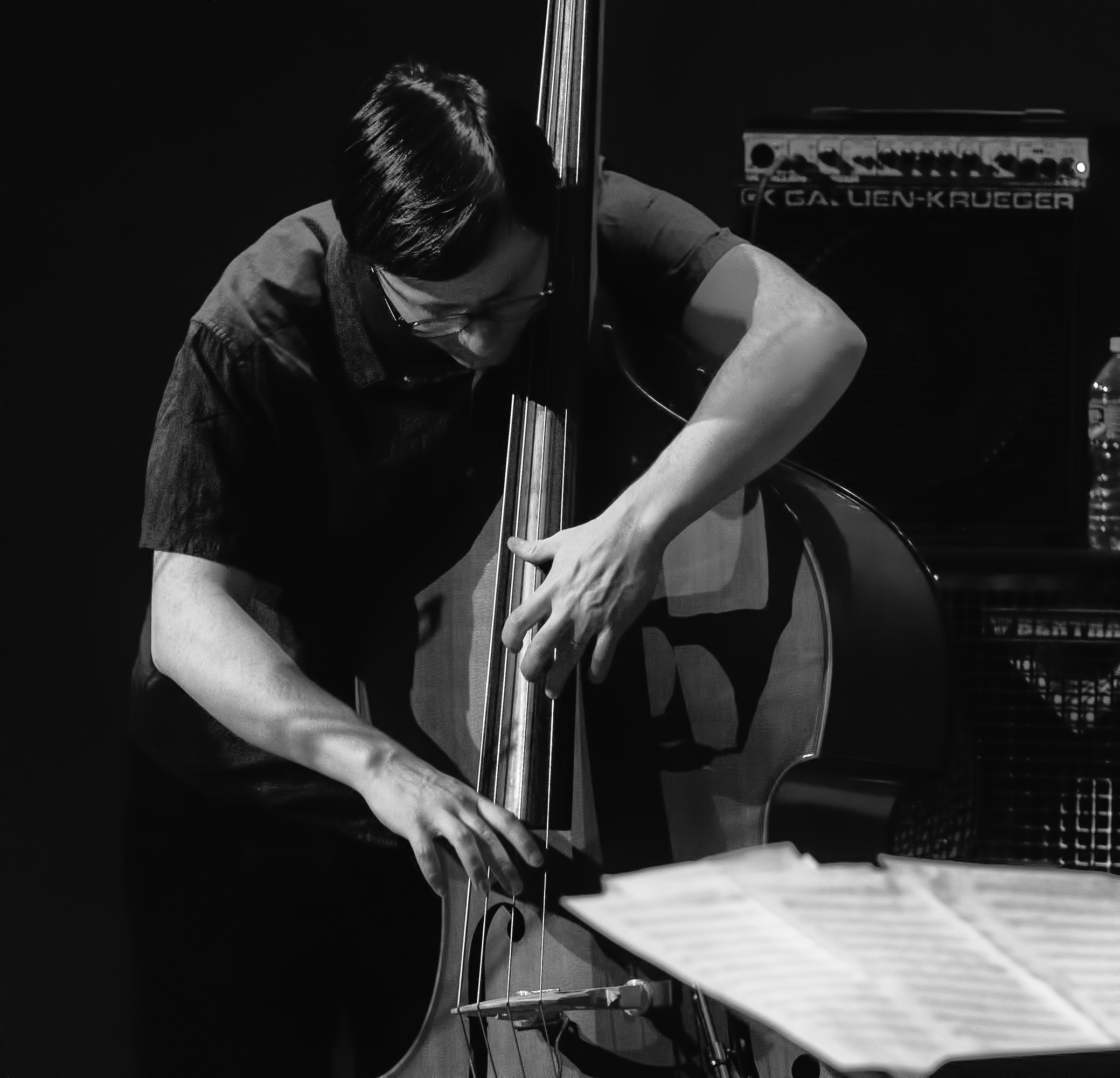 Thomas Morgan with Bill Frisell at the Musical Instrument Museum (MIM) Phoenix