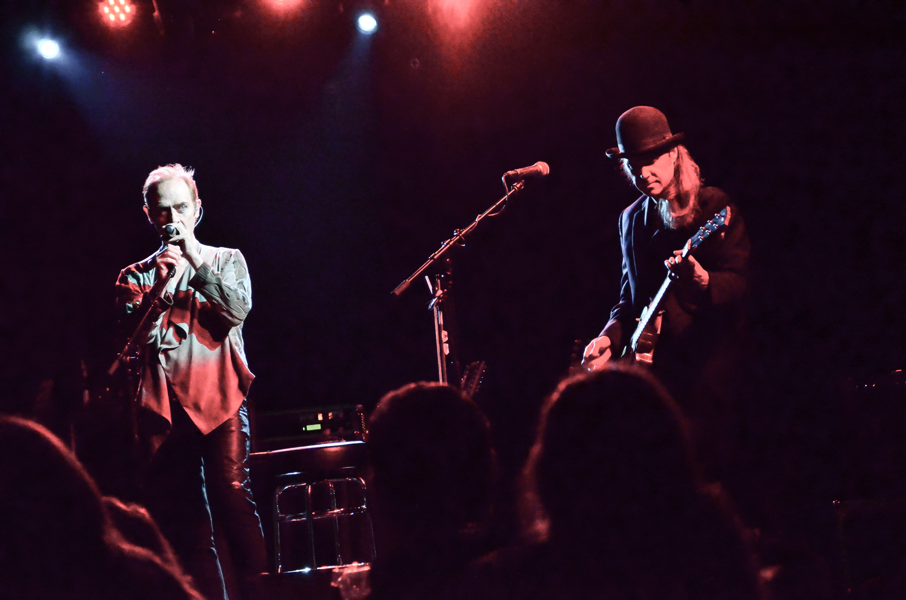 Peter Murphy at Le Poisson Rouge in NYC on 4-22-2016. 