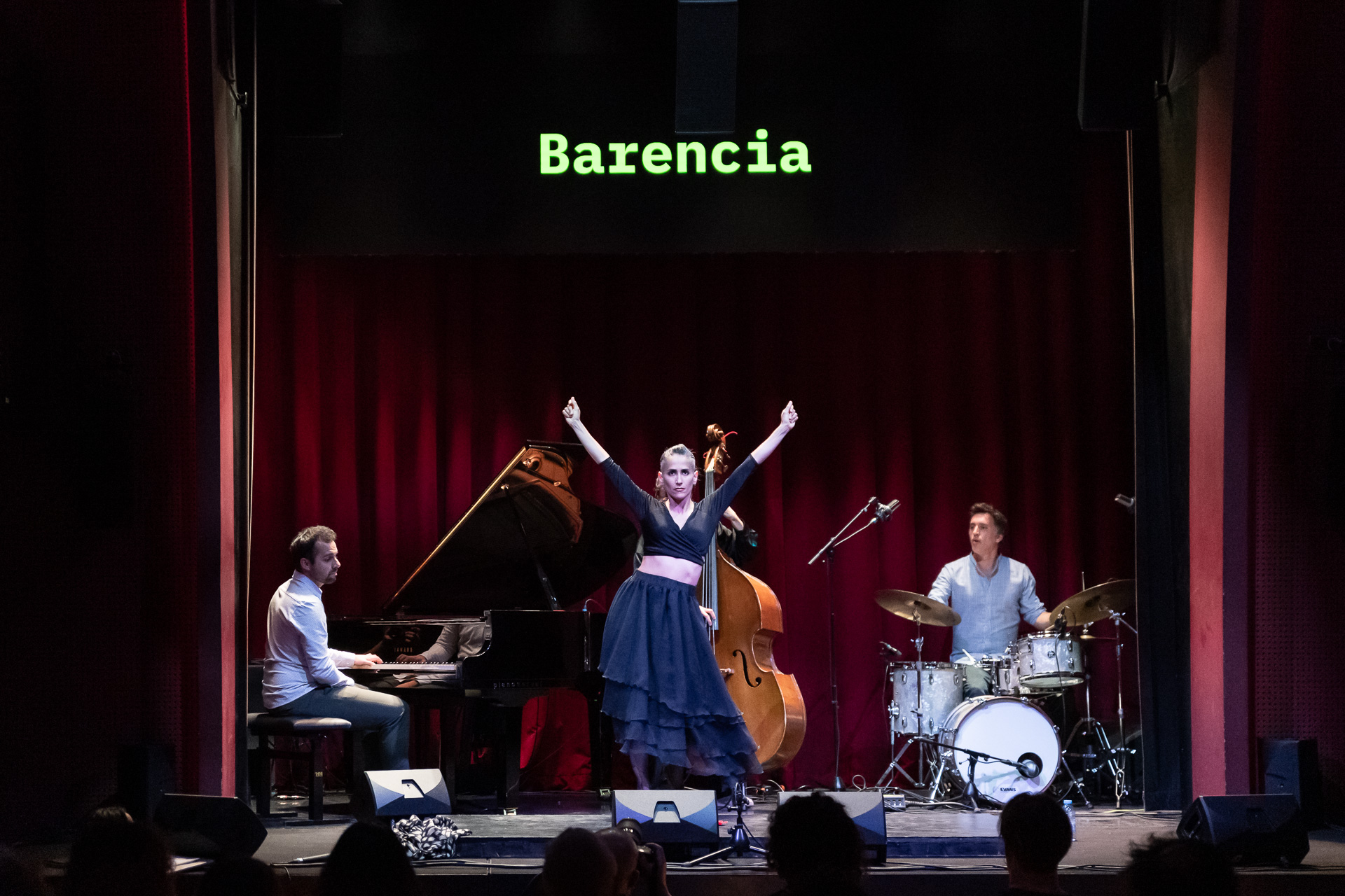 Xavi Torres, @Bernardo Guerra, @Michelangelo Scandroglio, @Karen Lugo (Barencia) at Jazz I Am 2026,  — jazz photo by Gabriele Guala | All About Jazz