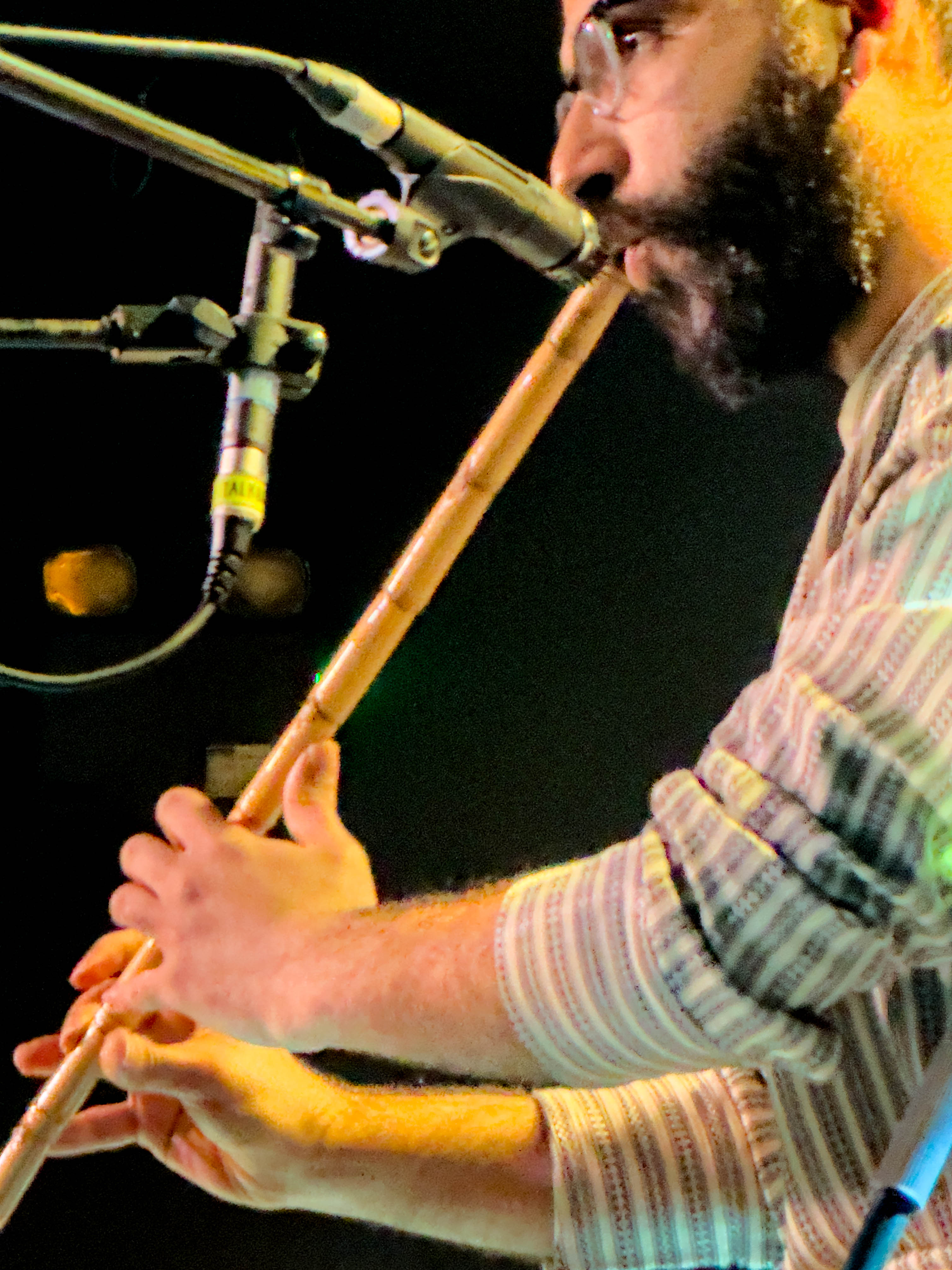 Faris Ishaq performs at Oslo Bar in Hackney, London on 6 May 2025 hosted by Through The Noise (noisenigh239) — jazz photo by Richard Lipman | All About Jazz