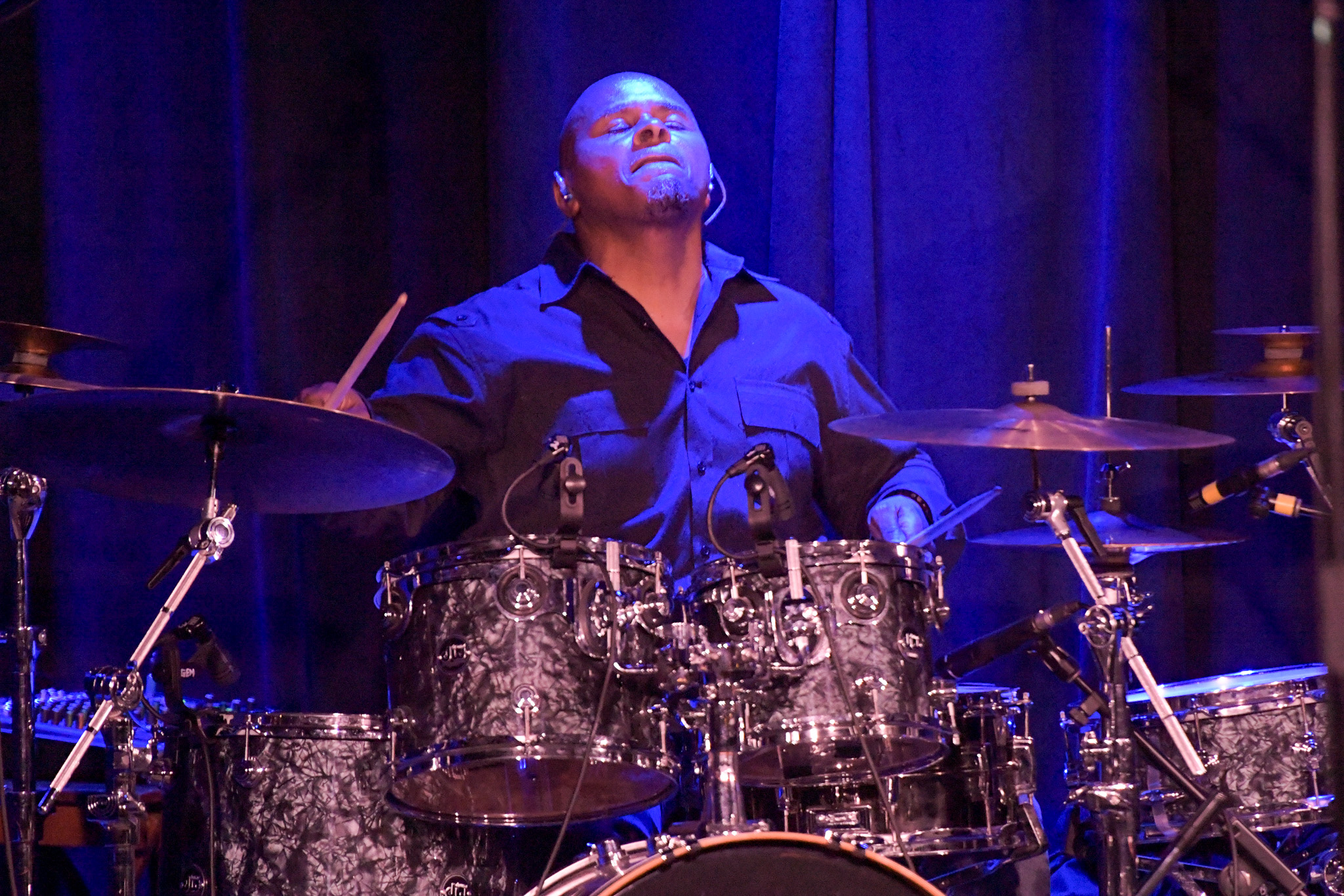 Luther Collins - drums
