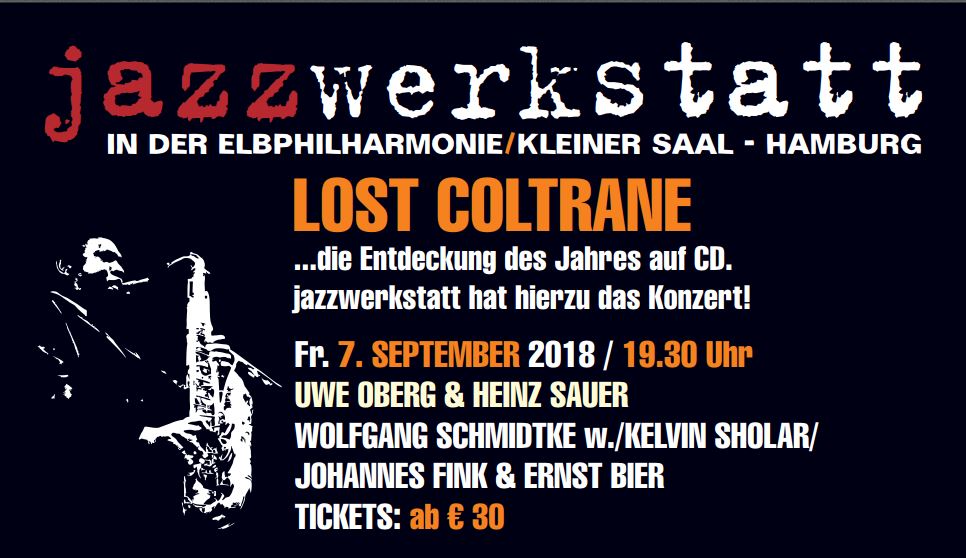 Tribute To John Coltrane — jazz photo by Ernst Bier | All About Jazz