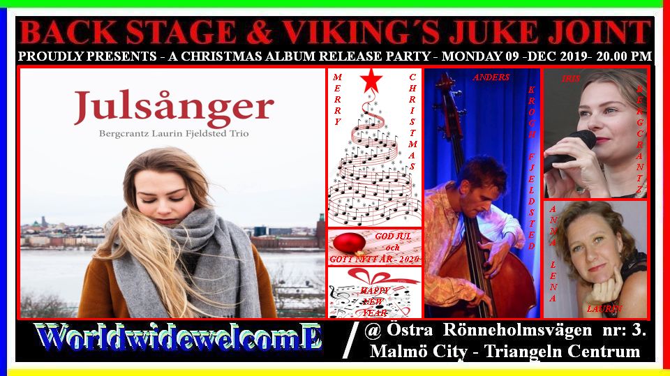Julsånger - Bergcrantz, Laurin & Fjeldsted