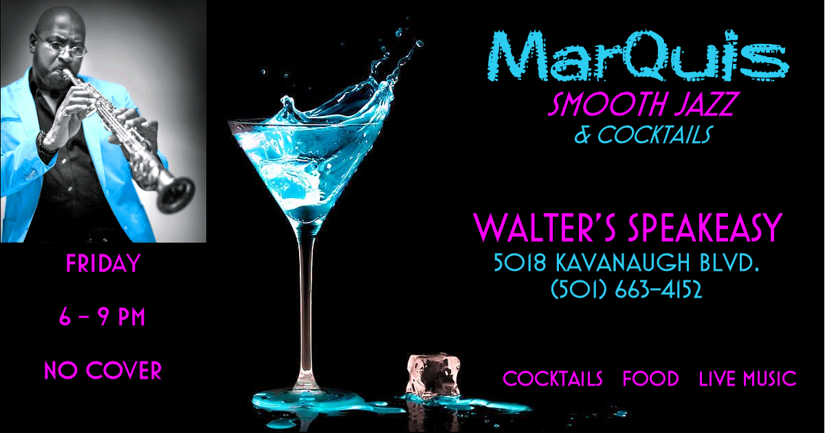 Marquis Hunt Smooth Jazz At Walter's Speakeasy