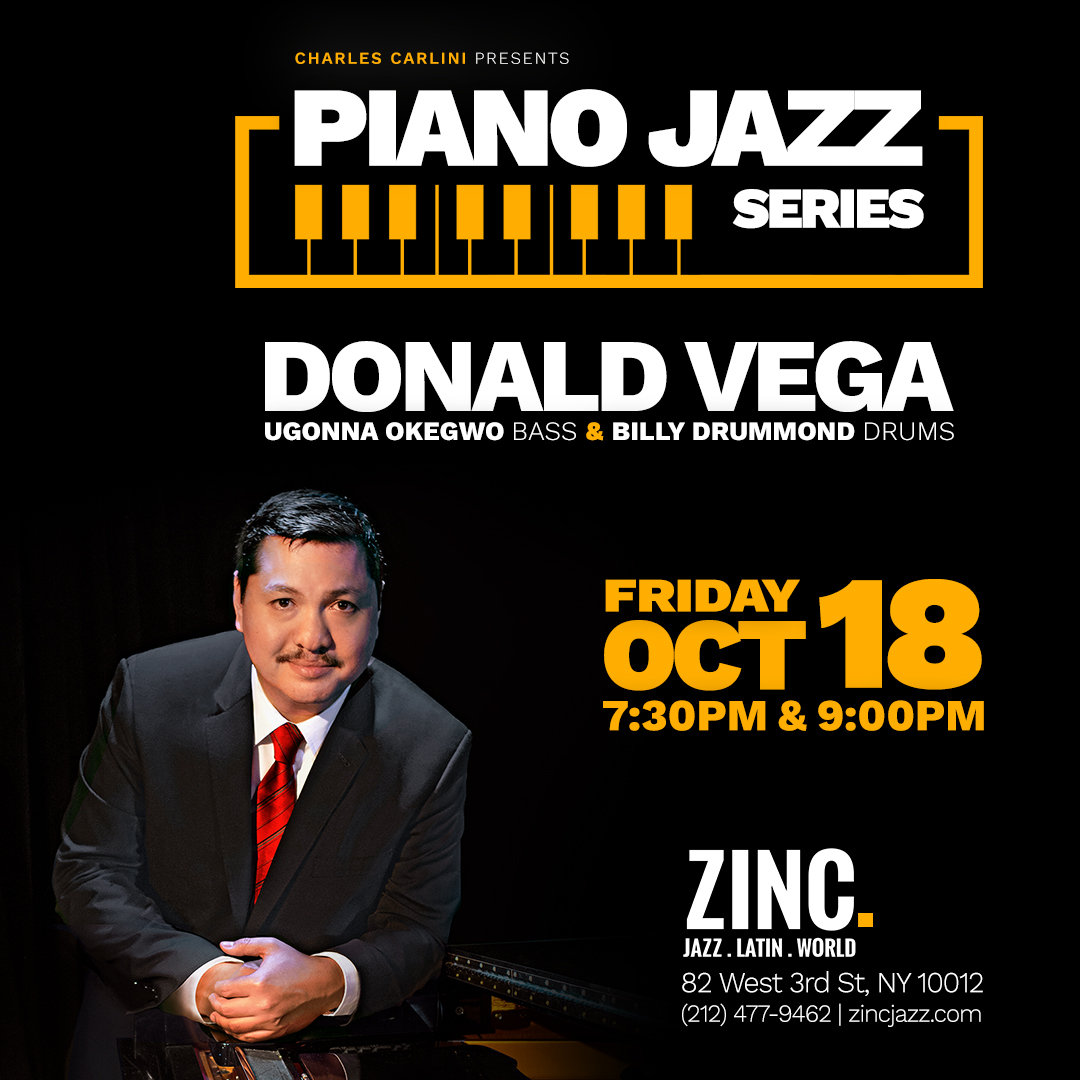 Piano Jazz Series: Donald Vega