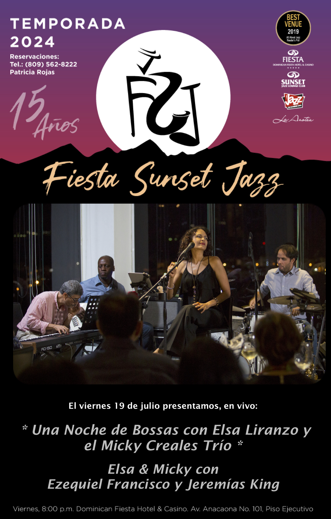 Elsa Liranzo and Micky Creales Trio