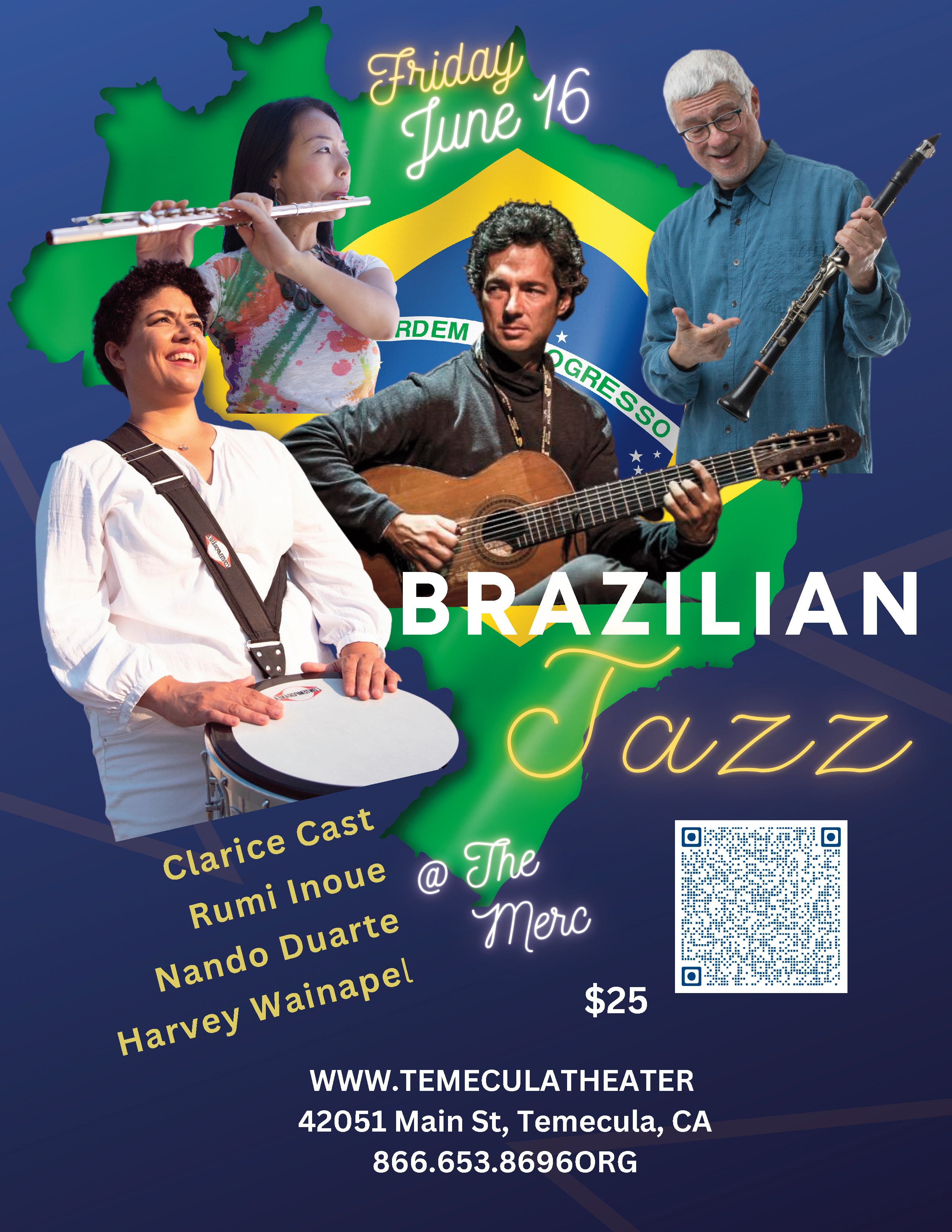 Brazilian Jazz Nites at The Merc