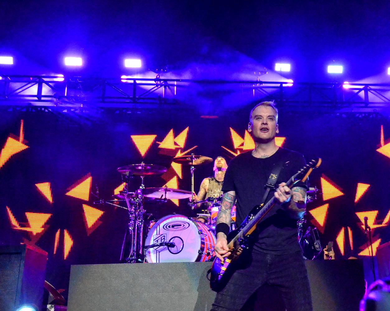 Blink-182 at Nikon at Jones Beach Theater.