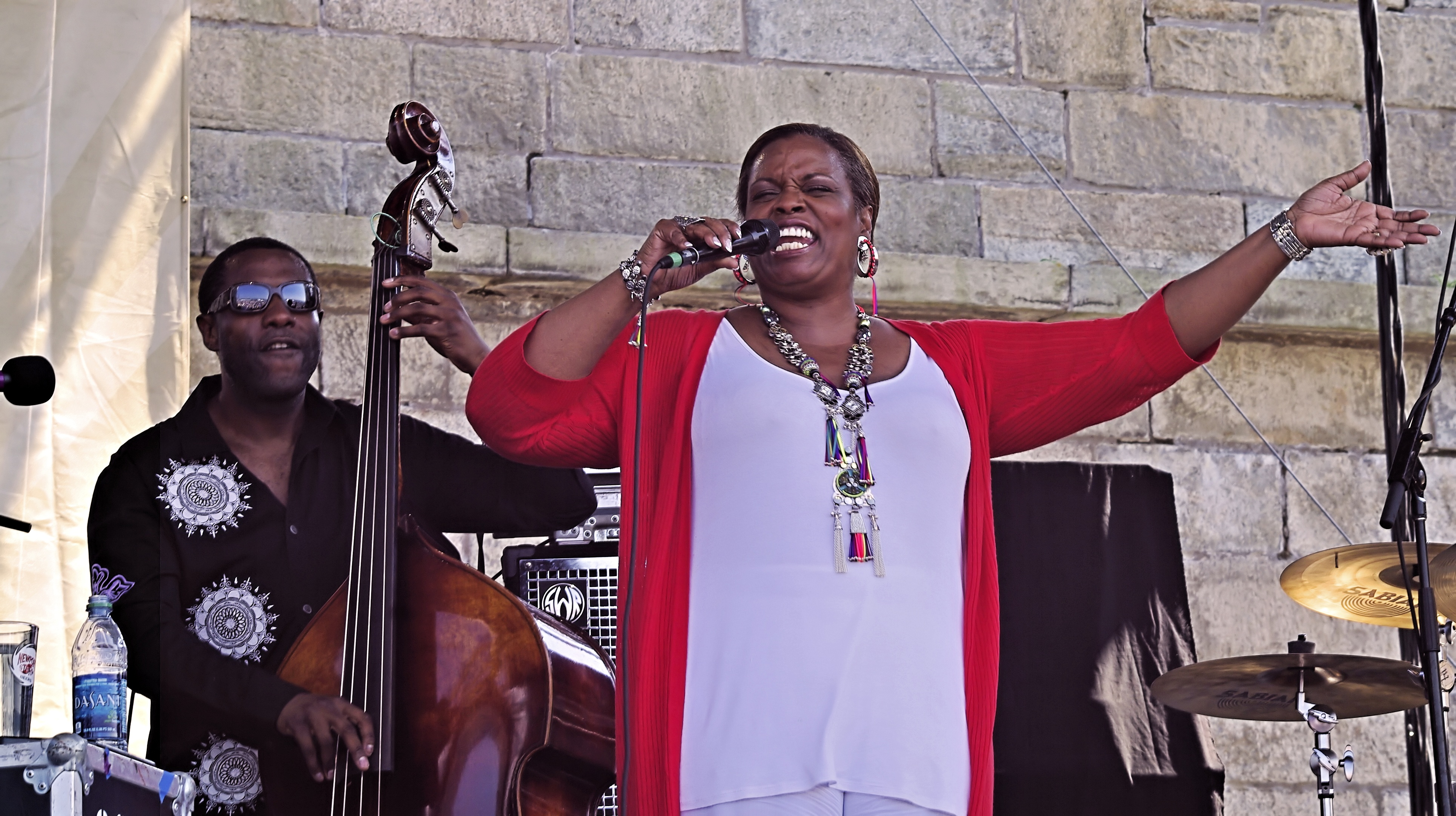 Diane Reeves at the 2012 Newport Jazz Festival — jazz photo by Harold Jenkins | All About Jazz
