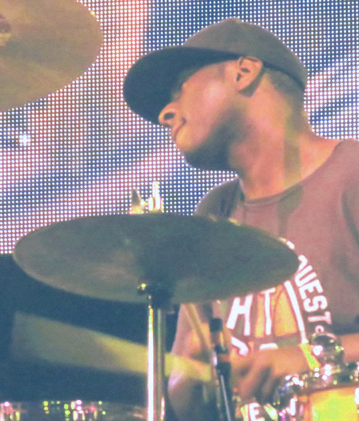 Mark colenburg with robert glasper quartet at 2013 chicago jazz festival