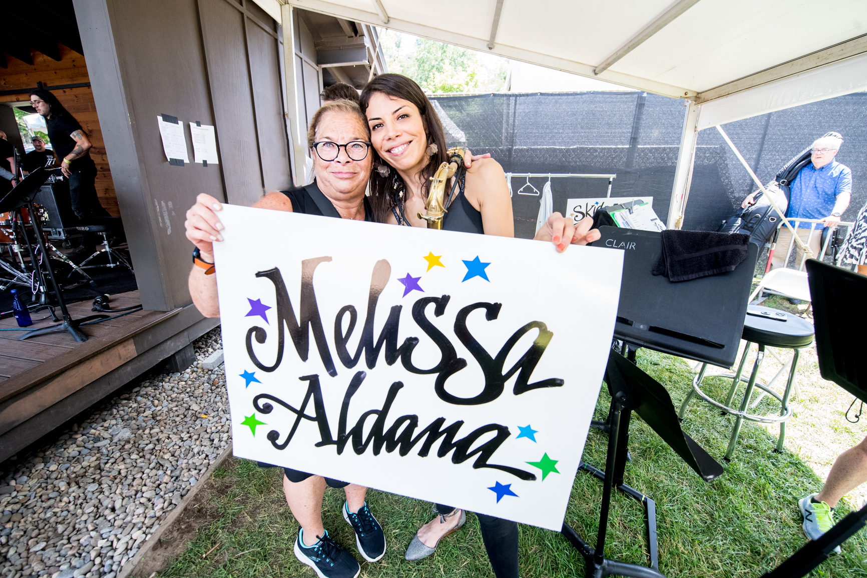 Melissa Aldana At The 2023 Freihofer's Saratoga Jazz Festival