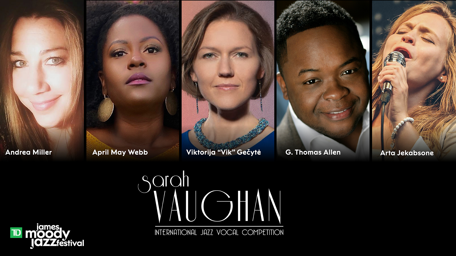 The 10th Annual Sarah Vaughan International Jazz Vocal Competition Selects Top Five Finalists