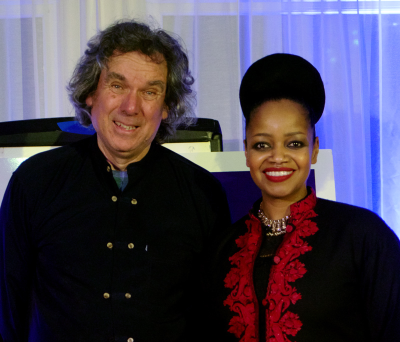 John Etheridge  Vimala Rowe Duo