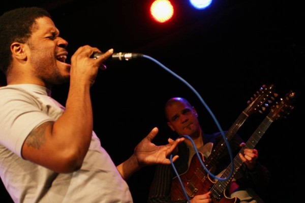 David "Fuze" Fiuczynski at "The Screaming Headless Torsos Jam Session" at the Sud Des Alpes, Amr, Geneve, Switzerland, March 200