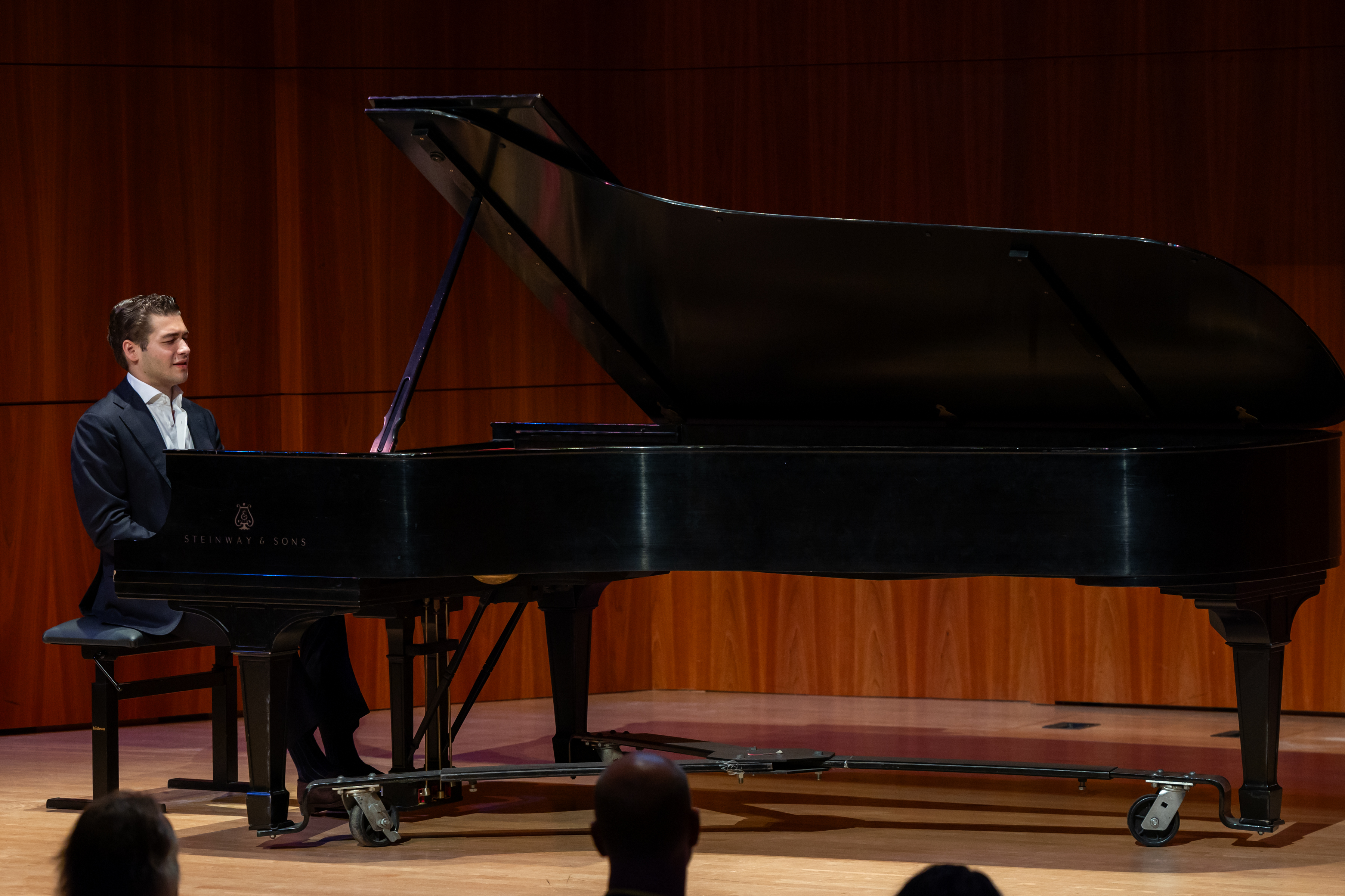 Brandon Goldberg at the 2025 Rochester International Jazz Festival