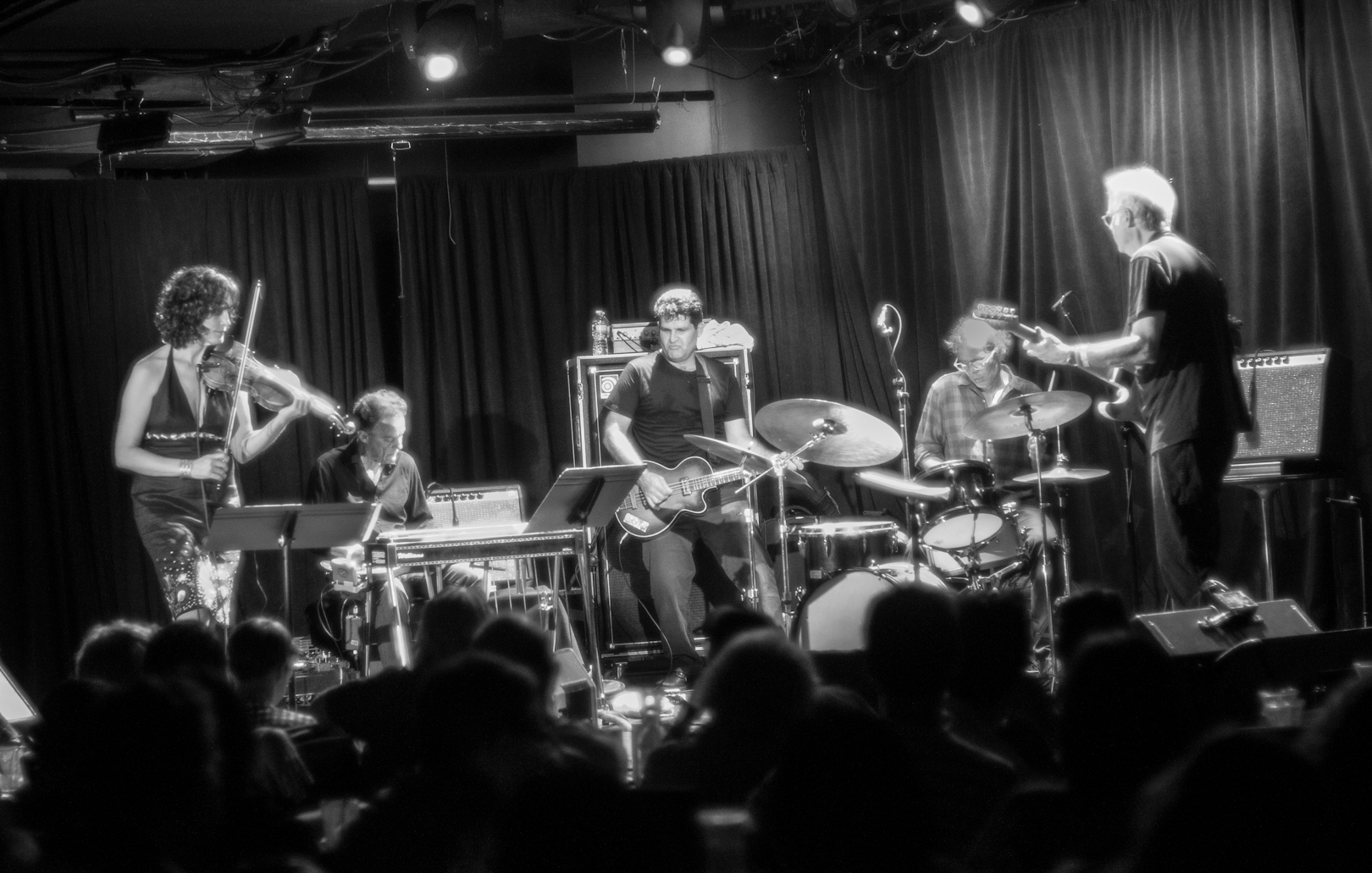 Jenny Scheinman, Greg Leisz, Tony Scherr, Kenny Wollesen and Bill Frisell at le Poisson Rouge