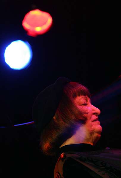 Sheila Jordan with "Sheila Jordan & le Trio Fort,Believe in Jazz" at the Amr, Sud Des Alpes, Geneva, Switzerland, 2005