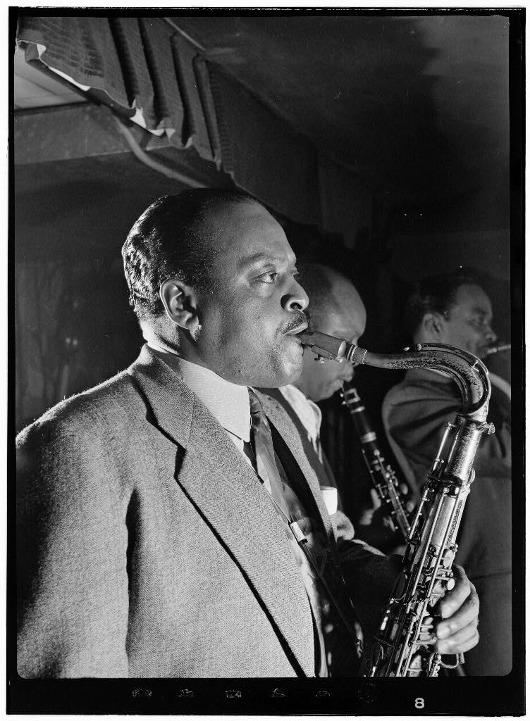 Portrait of Ben Webster, Bengasi, Washington, D.C., CA. May 1946