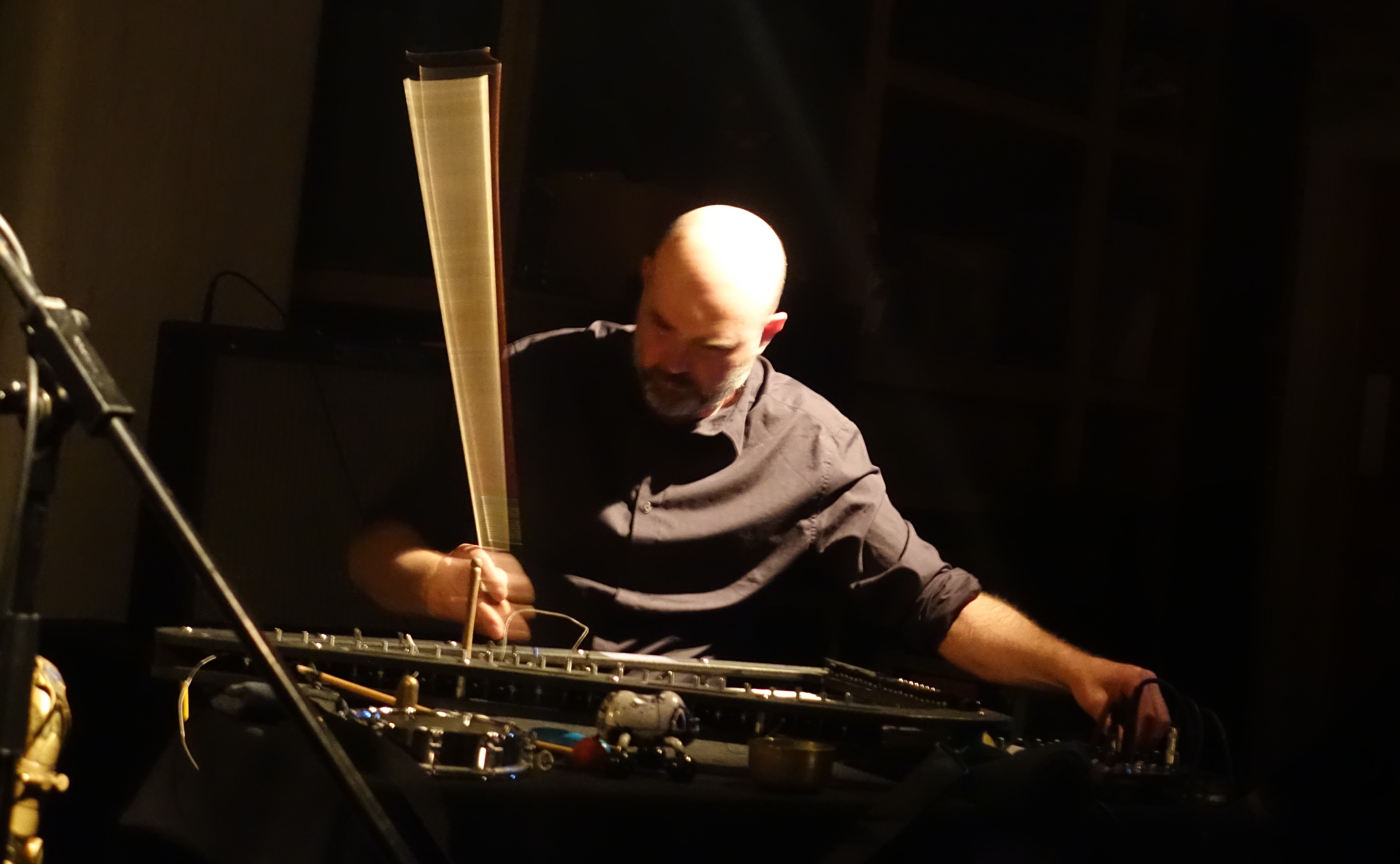 Rhodri Davies at Cafe Oto on 24 October 2024