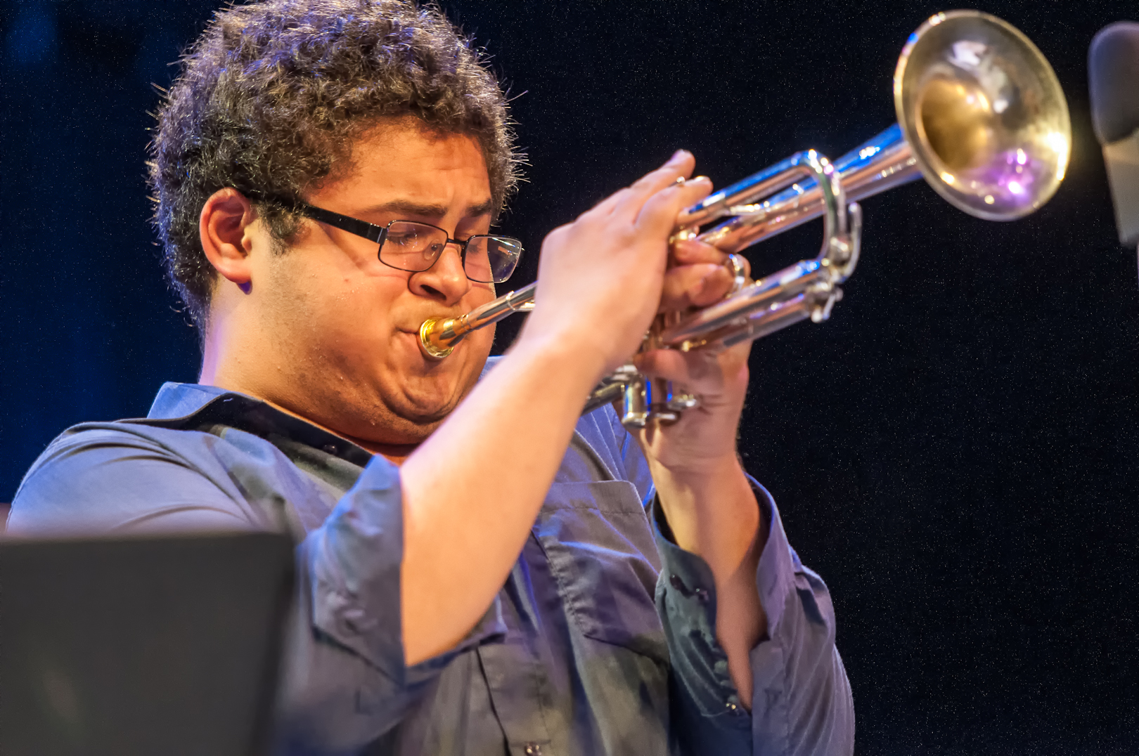 Adam O'Farrill at Jazz for Obama at Symphony Space