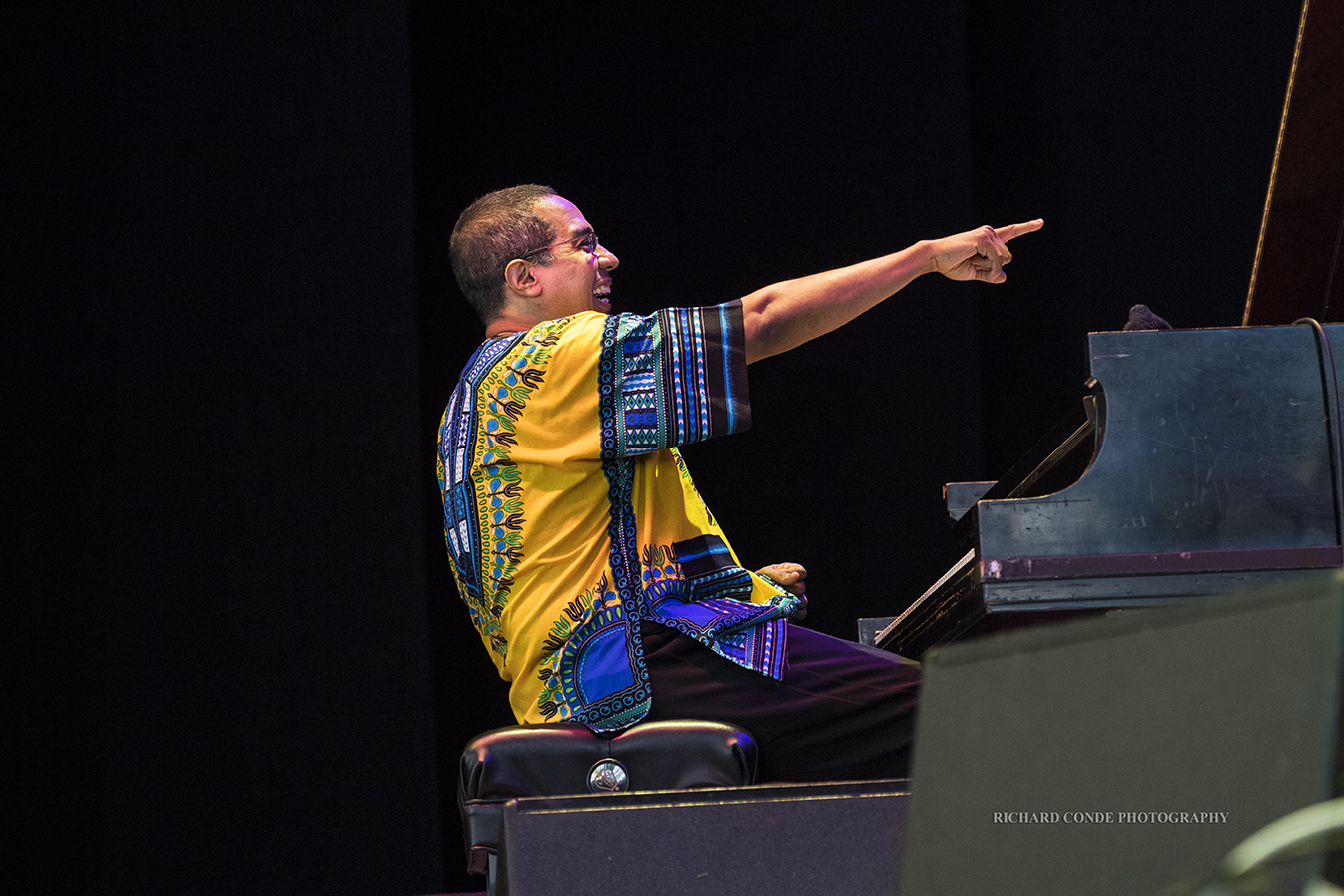 Danlio Perez at the Freihofer Saratoga Jazz Festival 2017