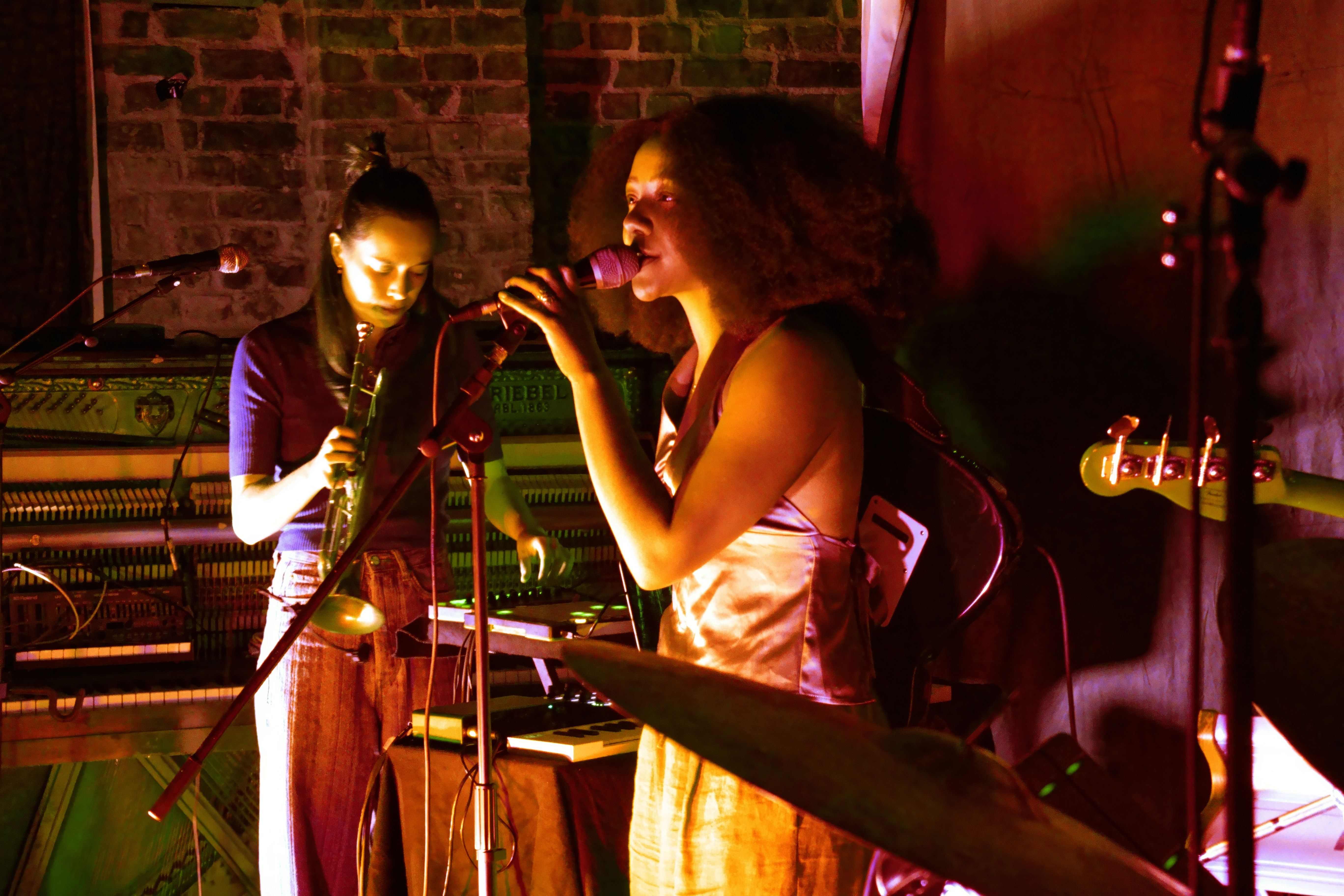 Kristina Fransson and Sanyu at Kruttverket, Oslo — jazz photo by Daniel Mège | All About Jazz