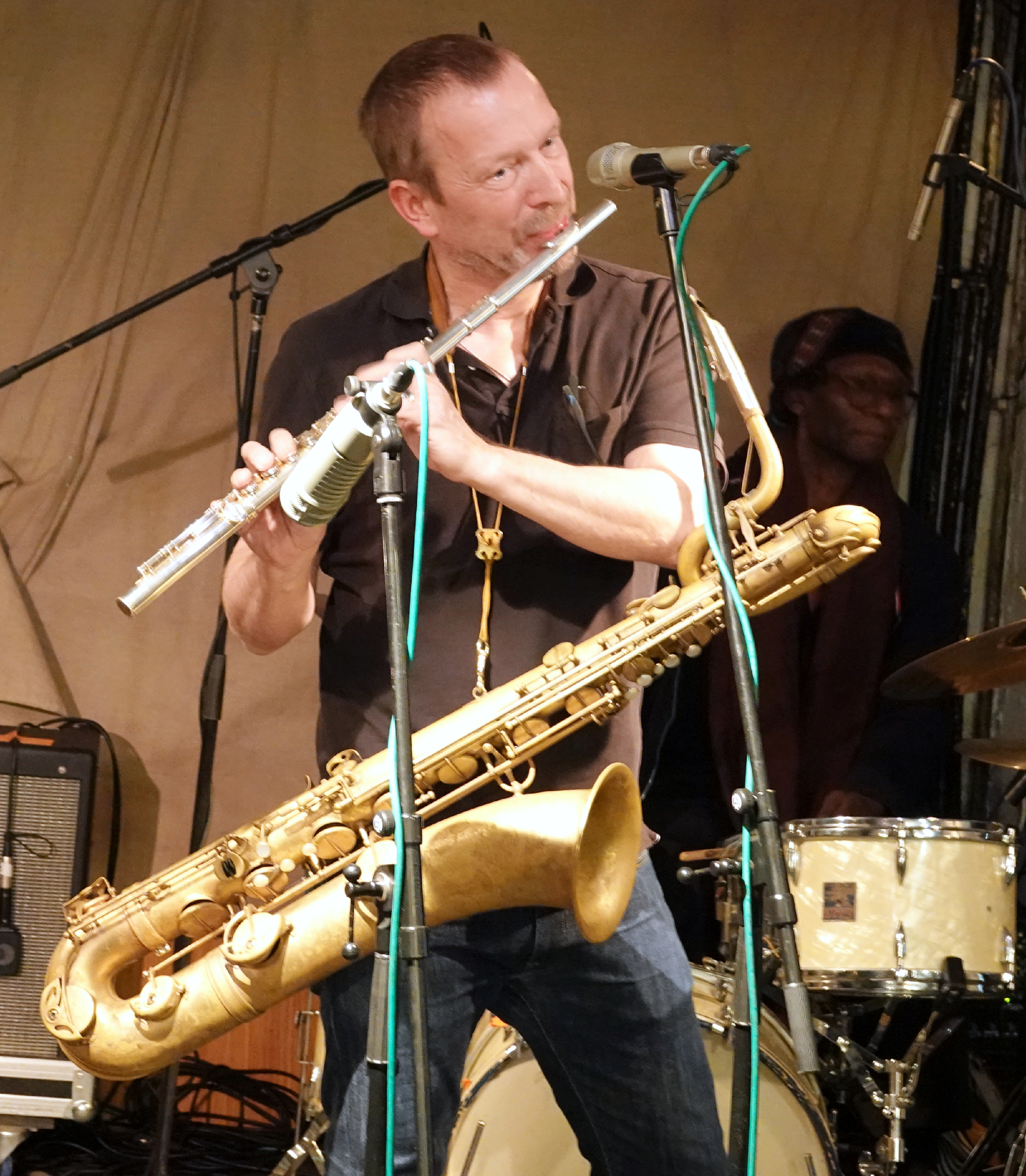 Mats Gustafsson at Cafe Oto Peter Brotzmann Tribute