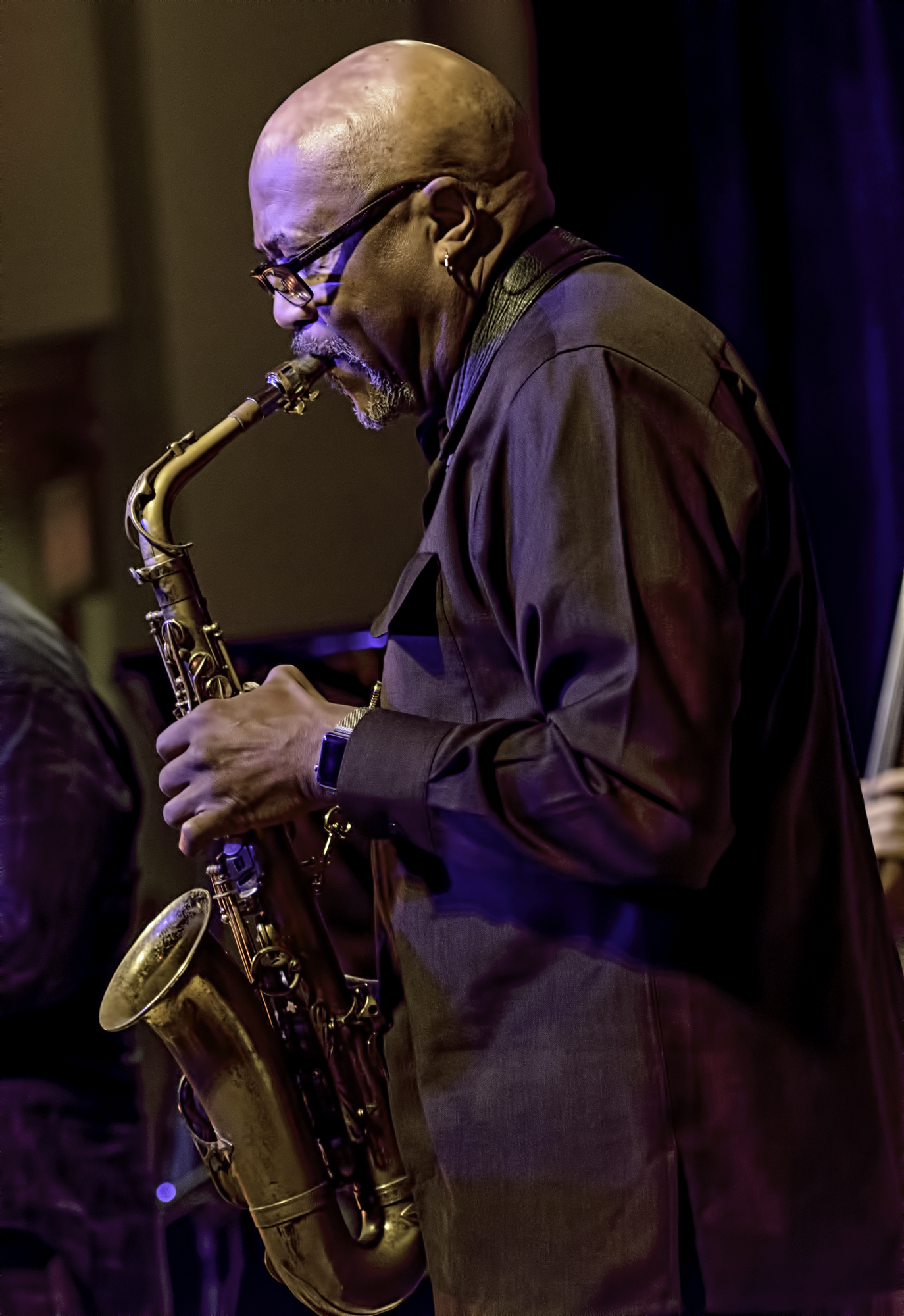 Oliver Lake With Ogjb Quartet At The Nyc Winter Jazzfest 2016