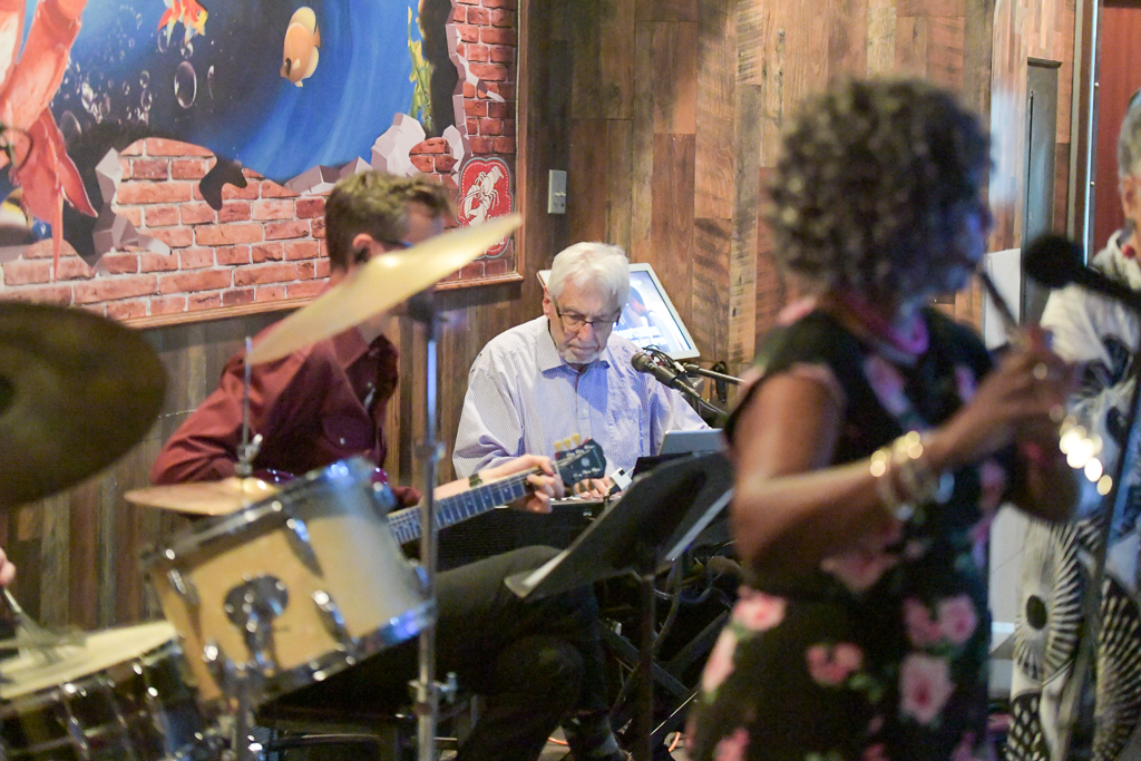 Paul Bland on keyboards