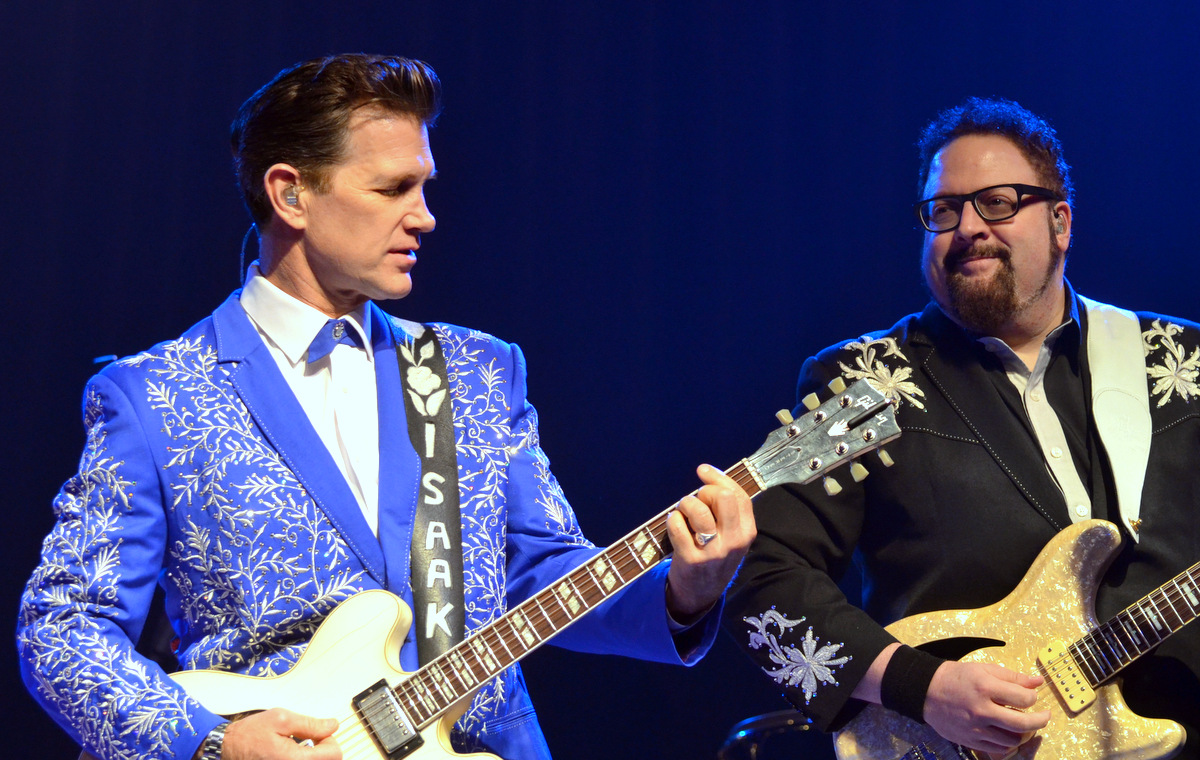 Chris Isaak Performs at the Nycb Theatre at Westbury on 9-7-14.