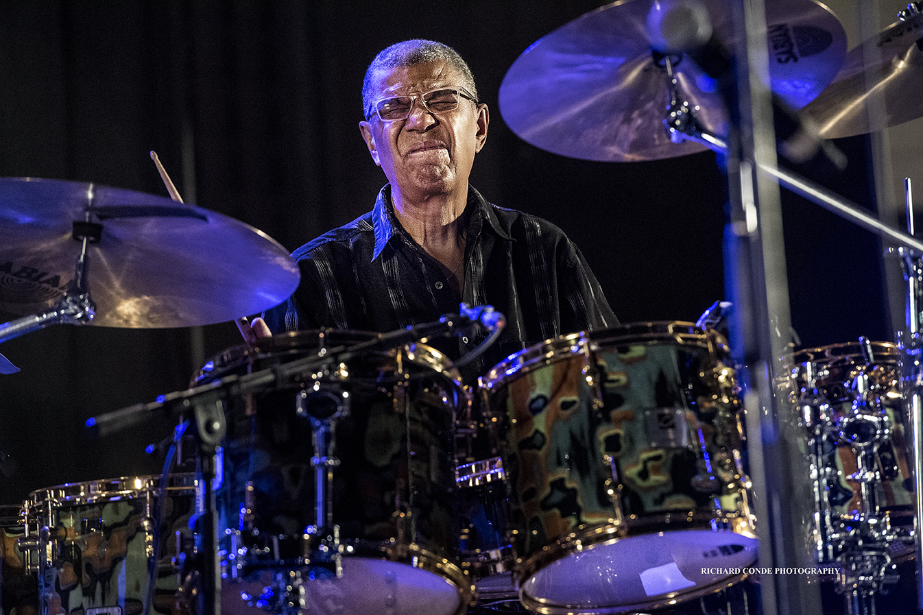 Jack DeJohnette at the 2018 Charlie Parker Jazz Festival