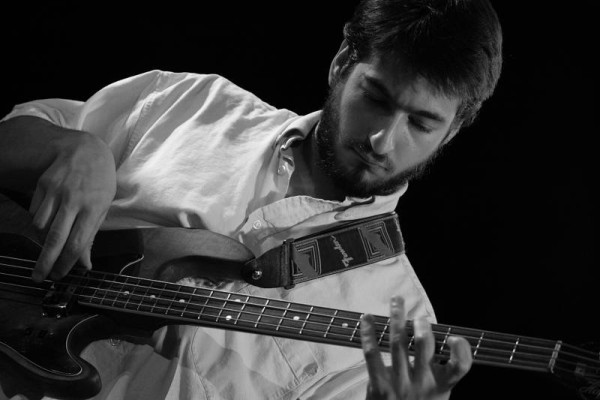 Cyril Moulas in a Jam Session at the Sud Des Alpes, Amr, Geneva, Switzerland,2005