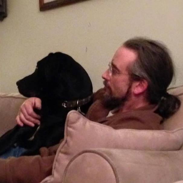 My jazz dog Mingus and me