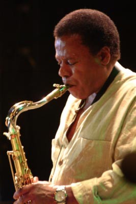 Wayne Shorter Accompanied by Danilo Perez, Brian Blade and John Patitucci at the 2003 Malta Jazz Festival.