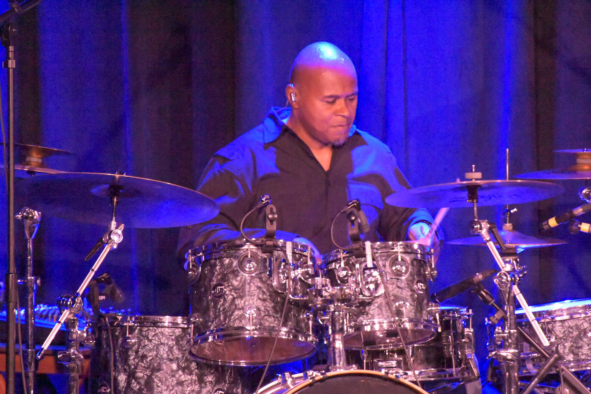 Luther Collins - drums
