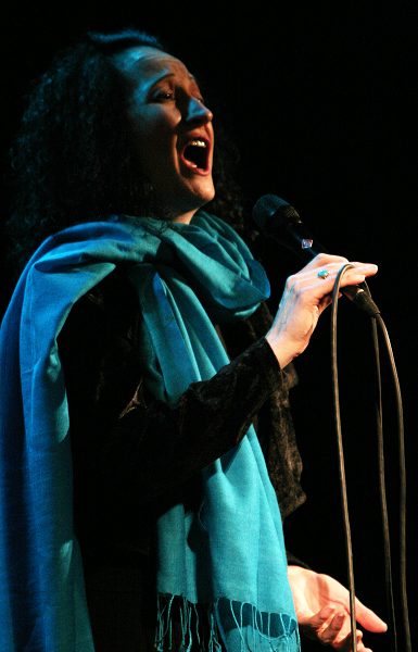 Christine Schaller with "Carmen & Mr Caj" at the Amr Jazz Festival, Alhambra, Geneva, Switzerland, April 2006