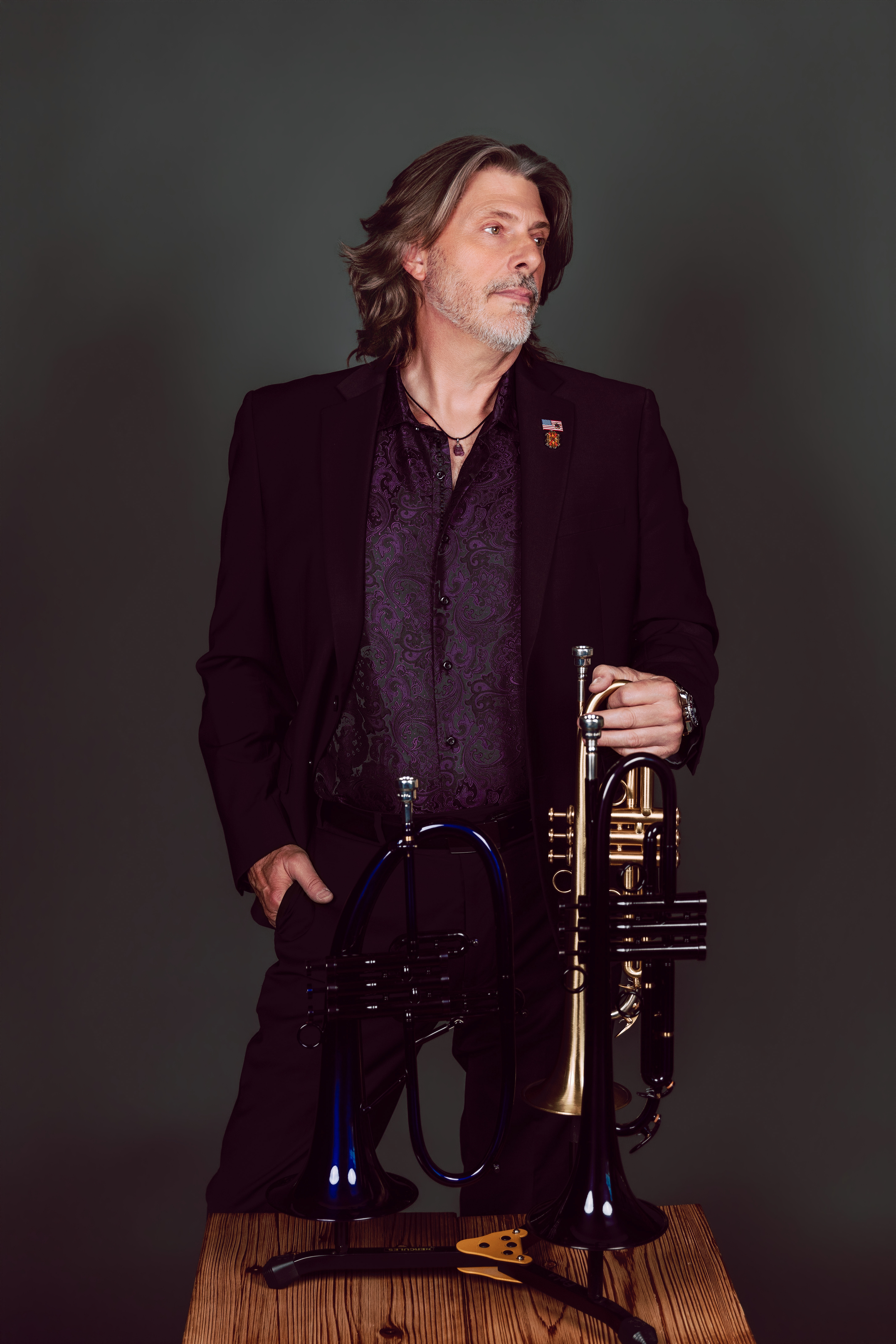Keith Fiala Photoshoot for Bell Trumpets — jazz photo by Keith Fiala | All About Jazz