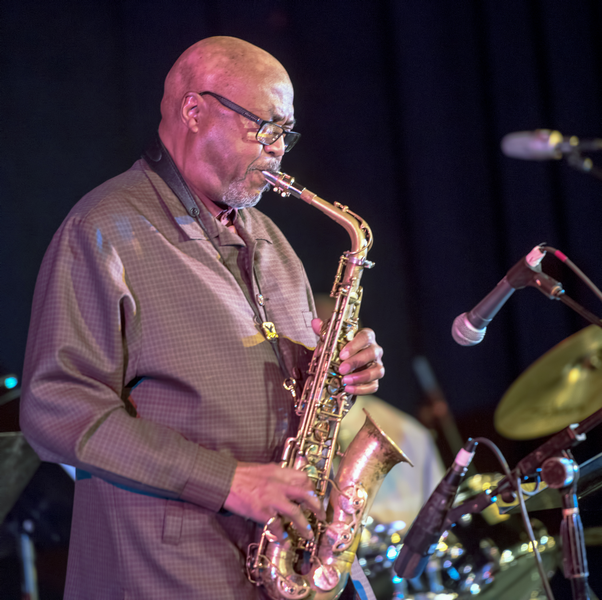 Oliver Lake with Trio 3 at the Nyc Winter Jazz Festival 2015