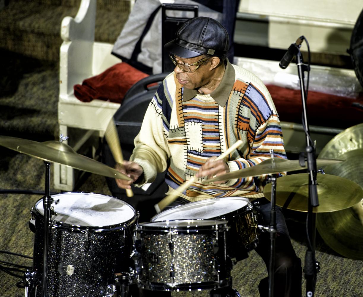 Louis Hayes At The Jazz Legends For Disability Pride At The NYC Winter Jazzfest 2017