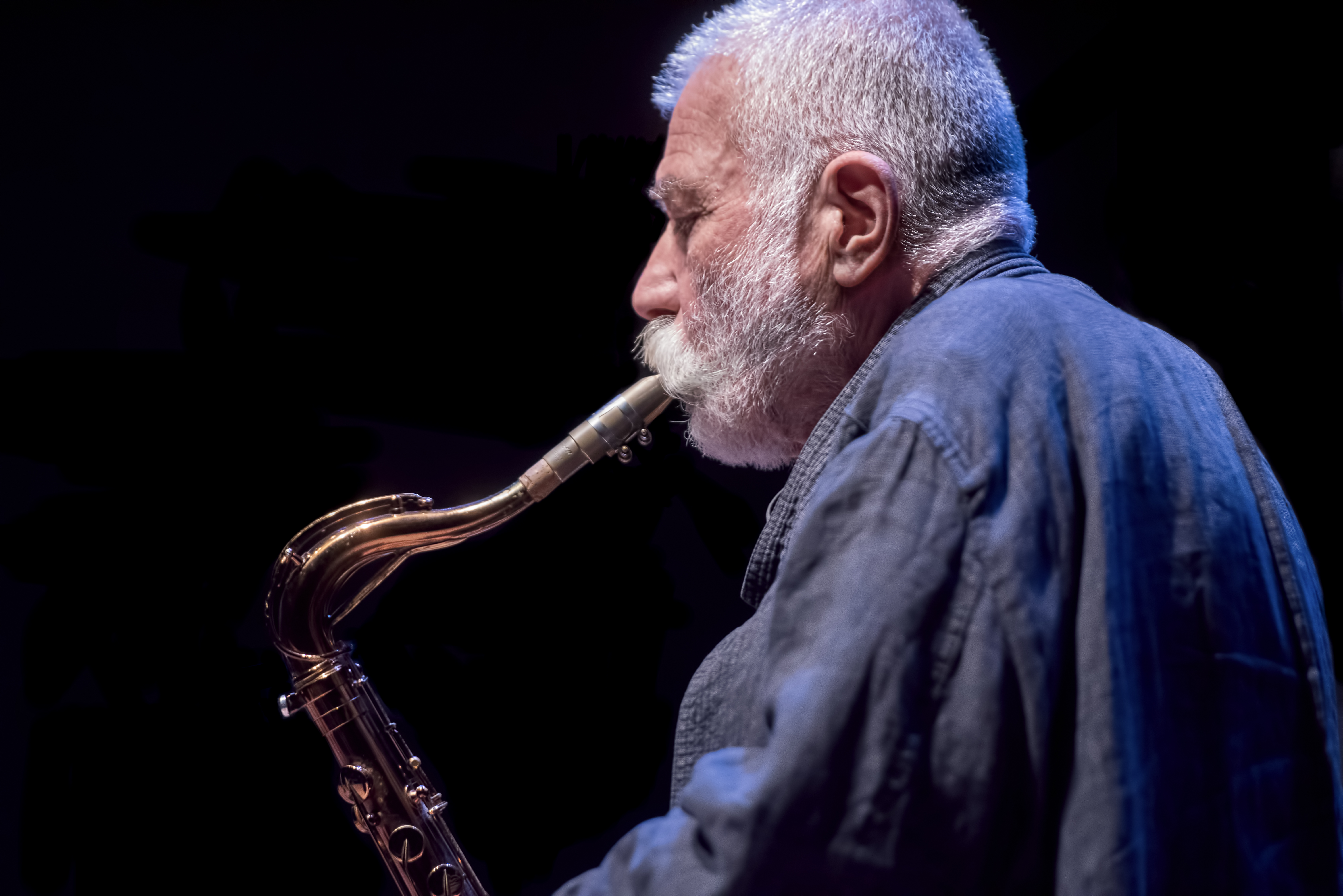 Peter Brötzmann With Andrew Cyrille At The Vision Festival 2019