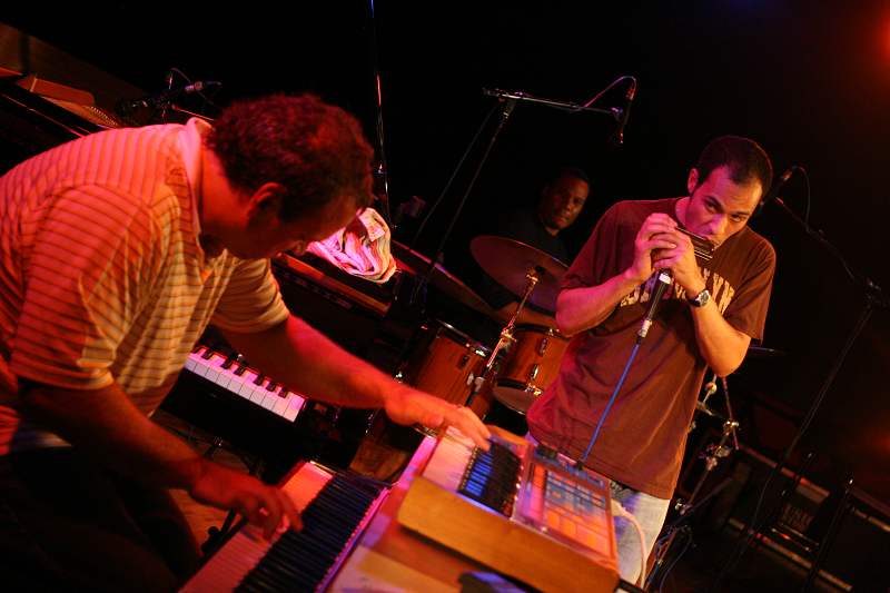Federico Gonzalez-Pea and Grgoire Maret with &Quot;Gaa&Quot;, Amr, Sud Des Alpes, Geneva, Switzerland, September 2006