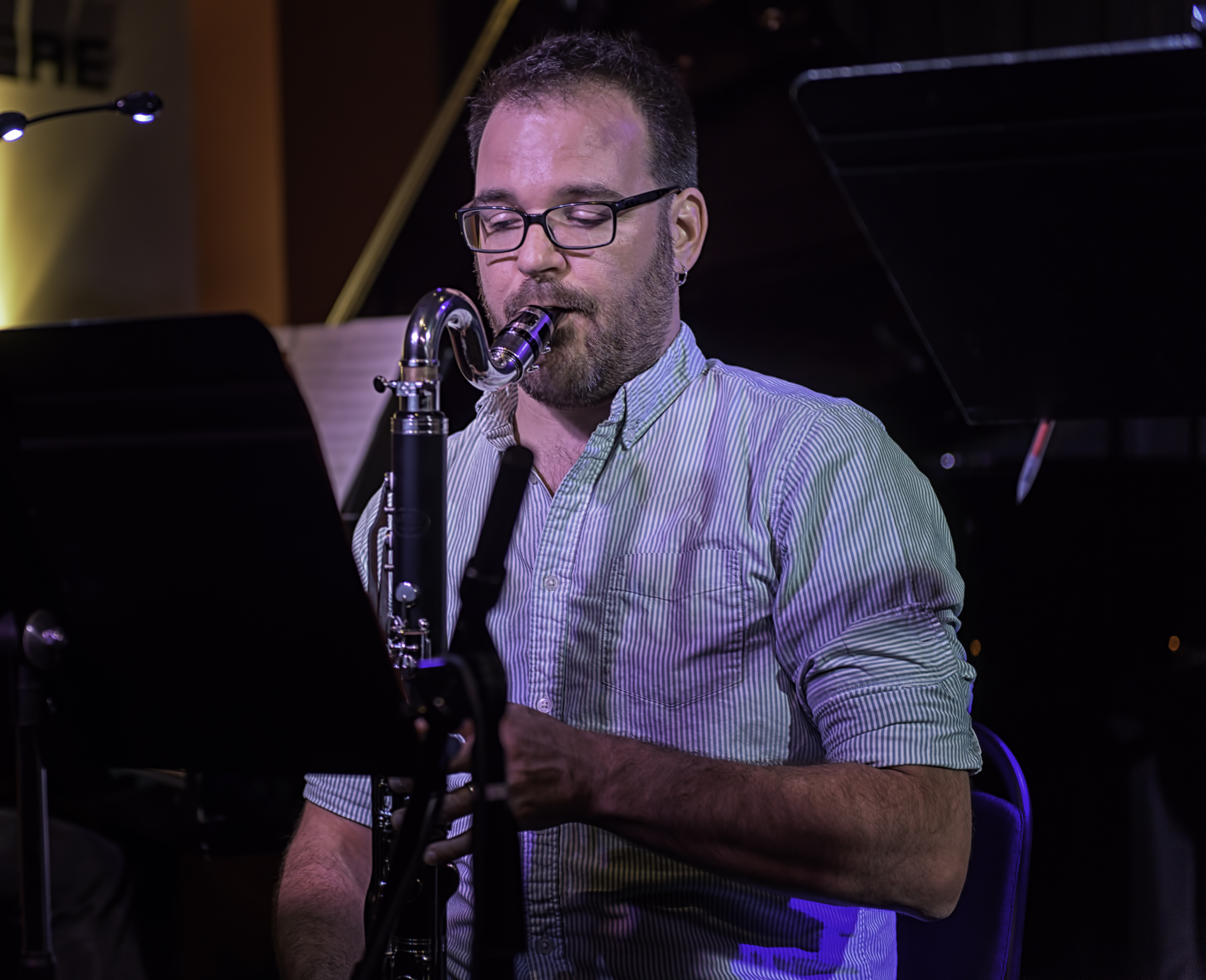 Keith Kelly with Will Goble's Audiodrama Octet at the Nash in Phoenix