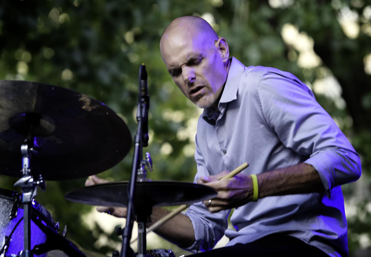 Irwin Rich with the Marianne Trudel Trio at the Montreal International Jazz Festival 2016