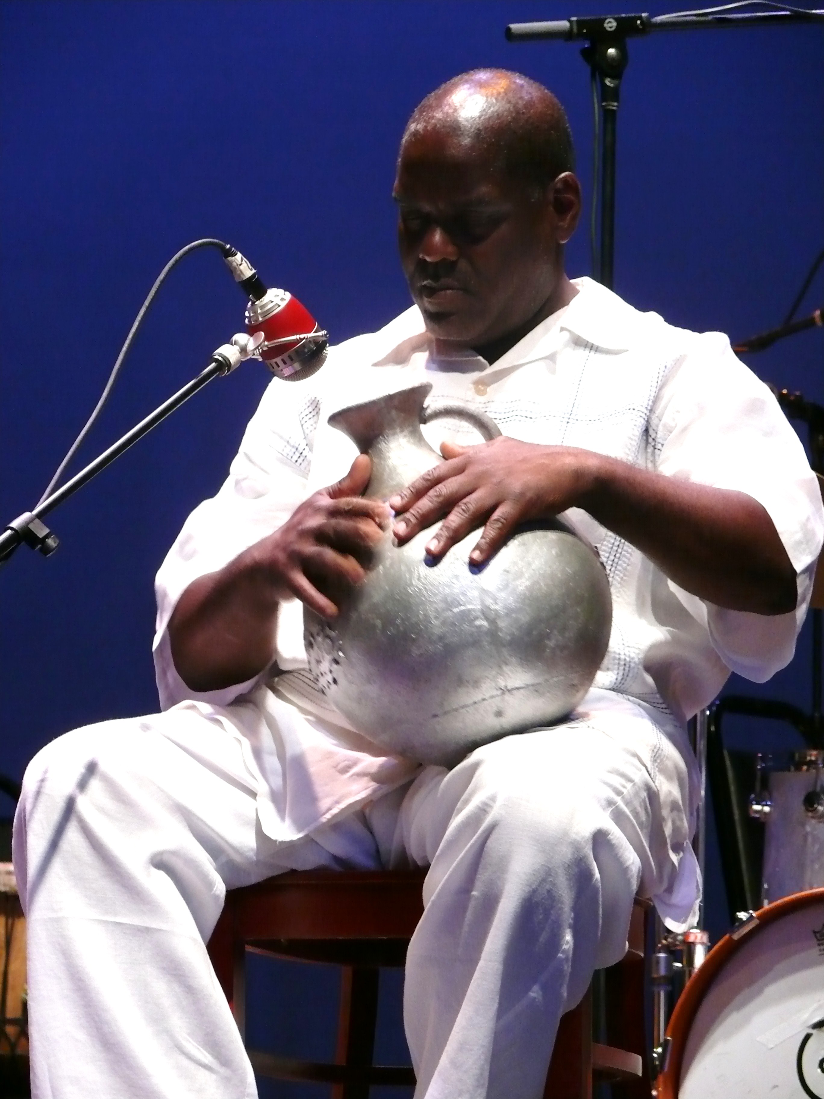 Michael Wimberly at the 2010 Vision Festival in New York