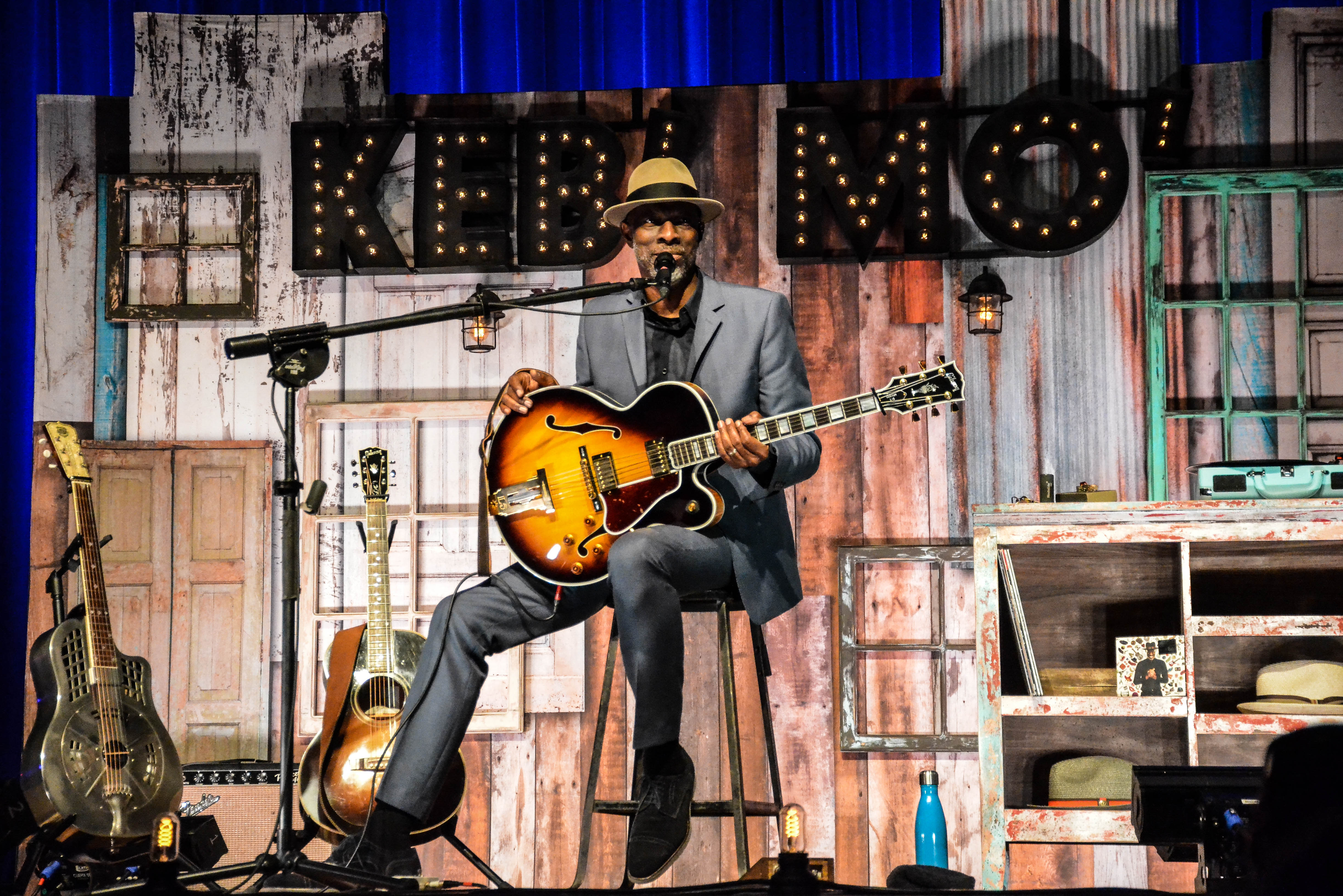Keb' Mo' and Jontavious Willis at The Space in Westbury on June  19, 2019. 