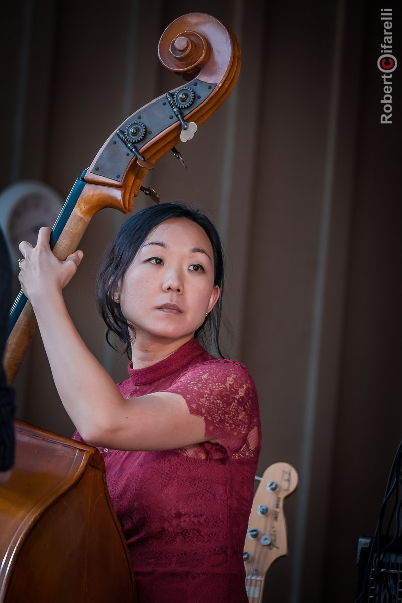 Linda May Han Oh - 60th Monterey Jazz Festival, 2017