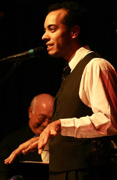 Nicolas Maret with "Swing Session" at la Ferme Marignac, Geneva, Switzerland, 2006